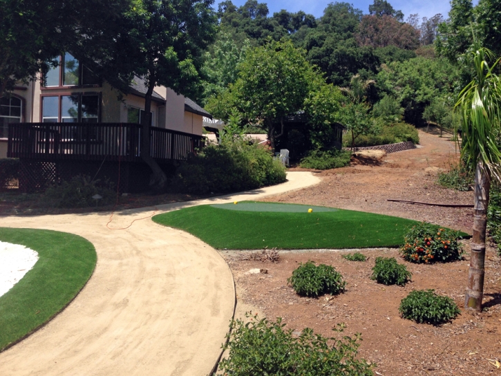 Golf Putting Greens Pylesville Maryland Fake Grass Front