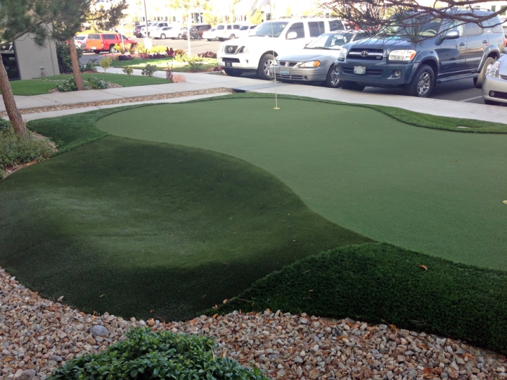 Golf Putting Greens Rossmoor Maryland Synthetic Grass Front
